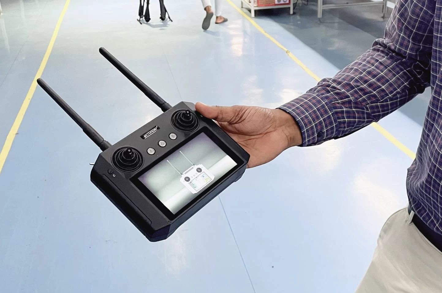 prana air quality drone remote controller