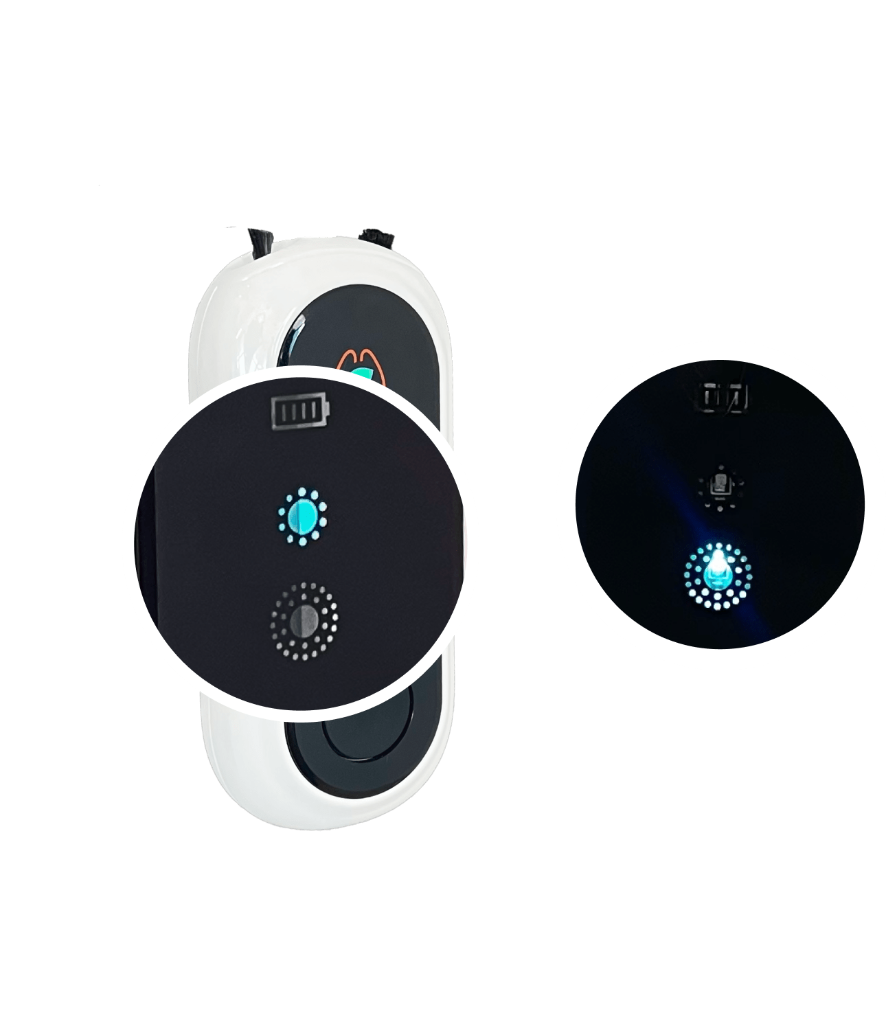 two modes of speed in prana air personal air purifier