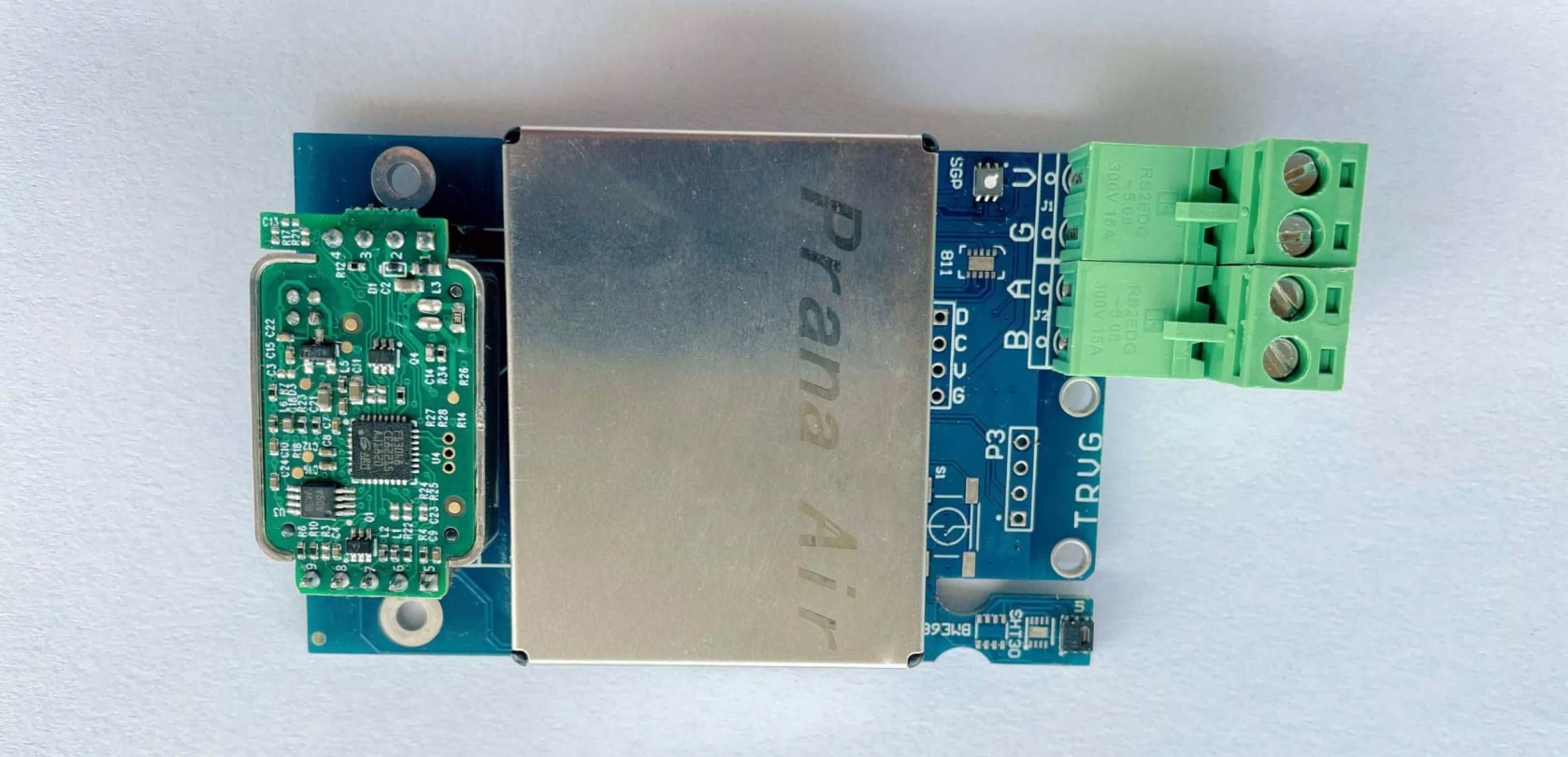 prana air pm air quality pcb