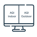 compare the air quality data