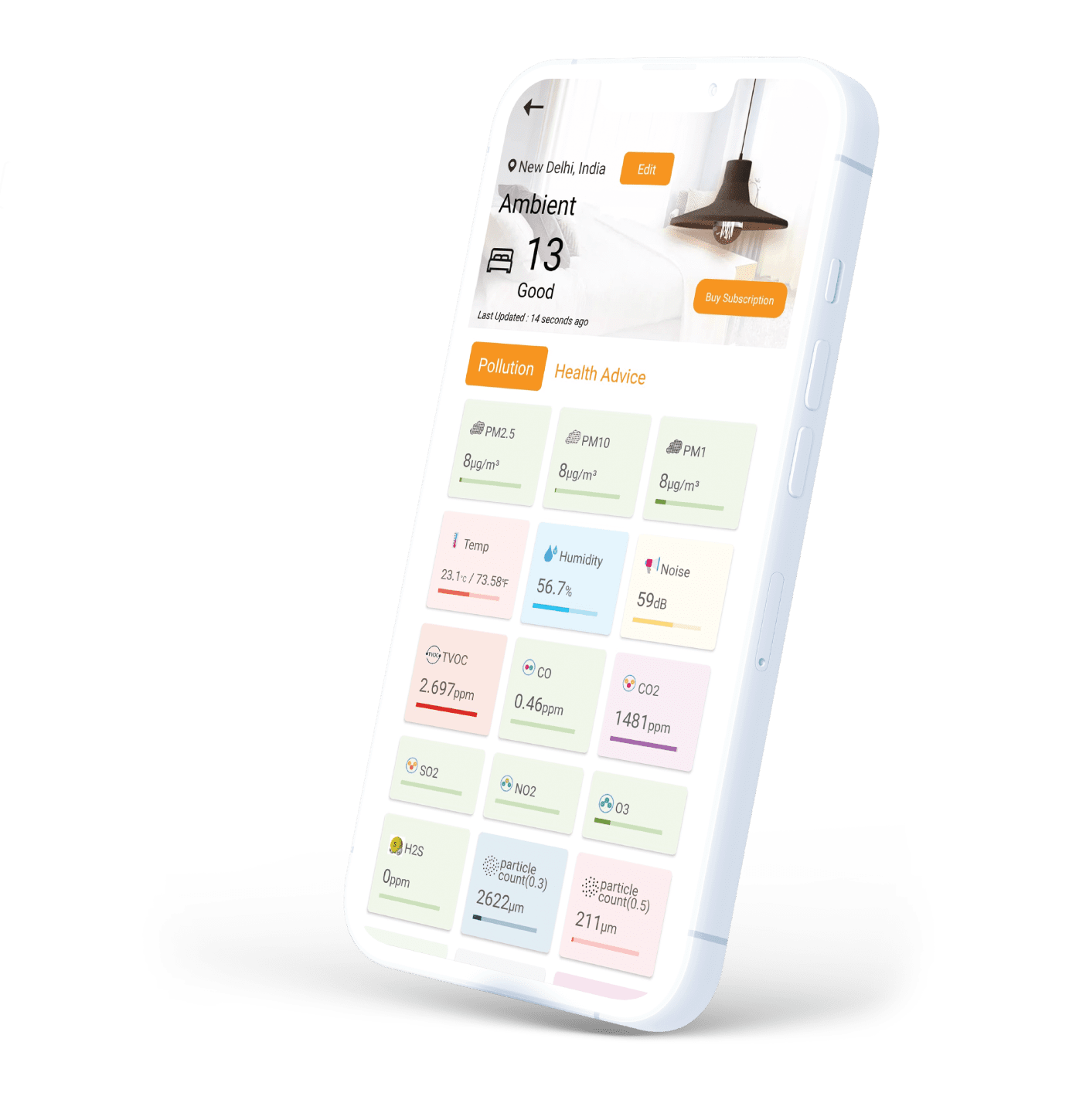 aqi mobile app