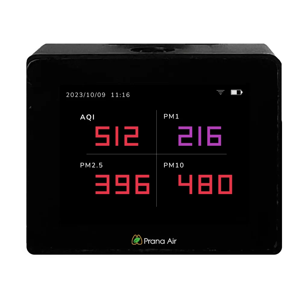 prana air smart portable pocket pm2.5 monitor