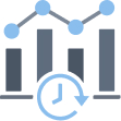 Real-time monitoring icon
