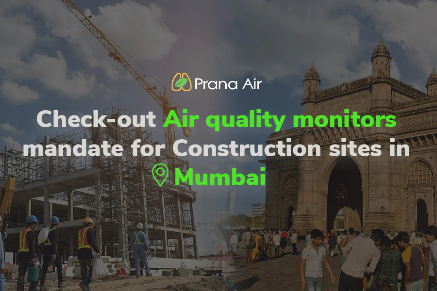 Construction sites in Mumbai