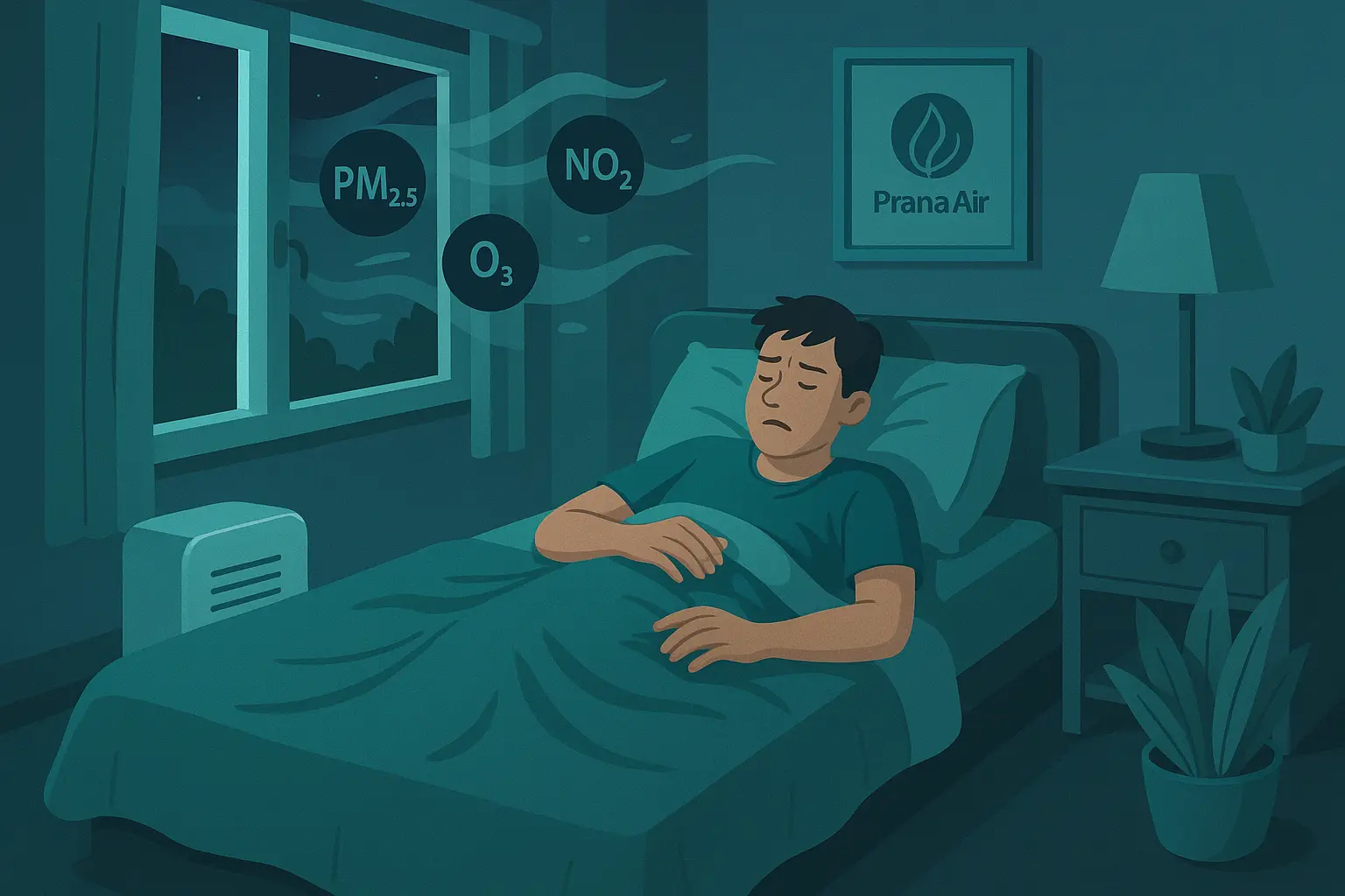 Air Pollution Disrupts Breathing During Sleep