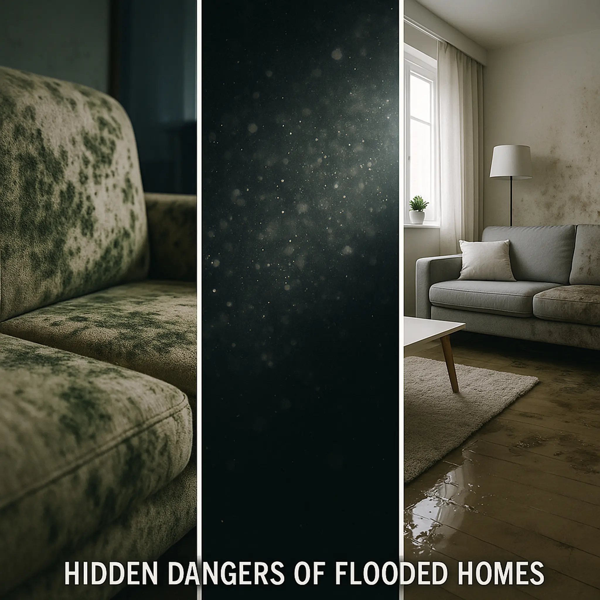 Hidden danger of flooded homes