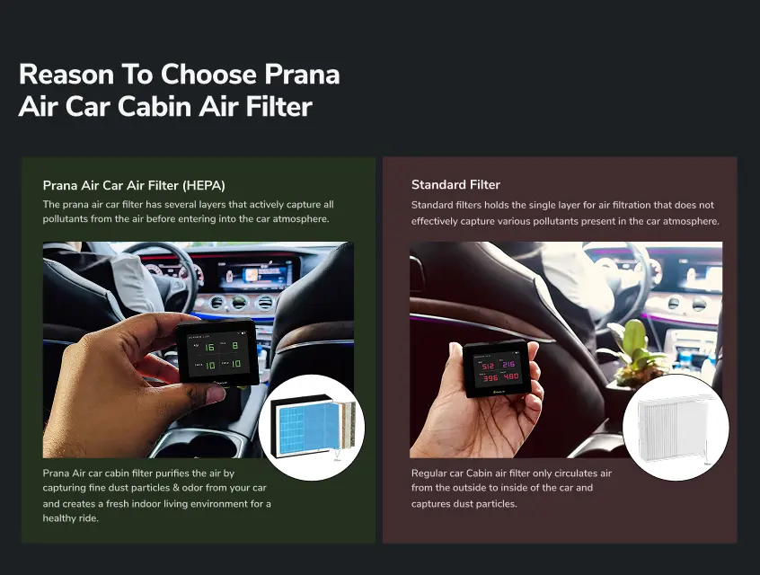 Reasons to choose prana air's car cabin air filter