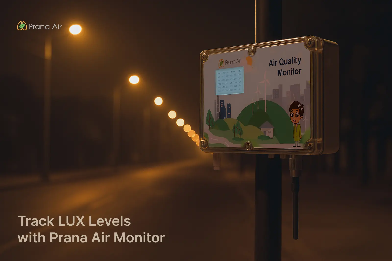 the best monitor to measure light (lux) in the environment