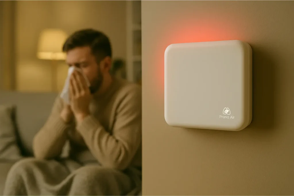 Squair: the best indoor air quality monitor for monsoon to breathe better and clean air